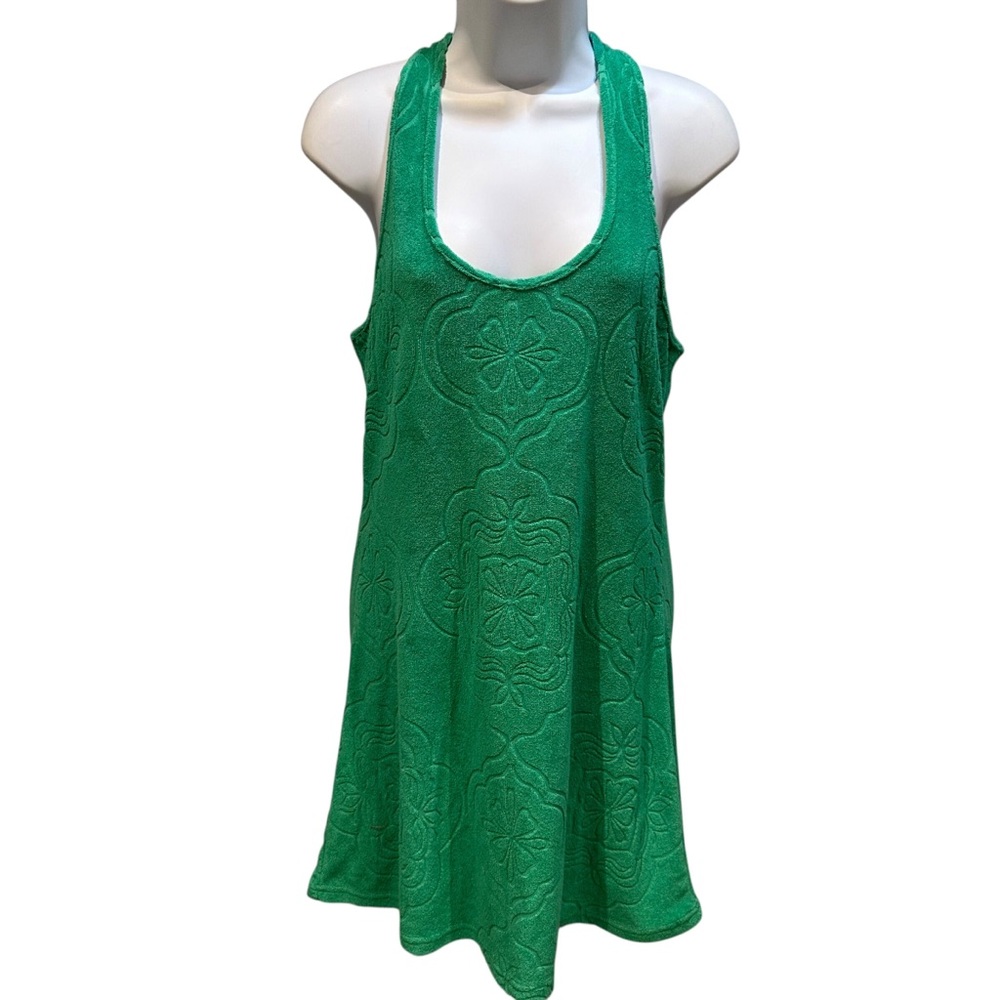 O’Neill Green Terrycloth Coverup Size Large